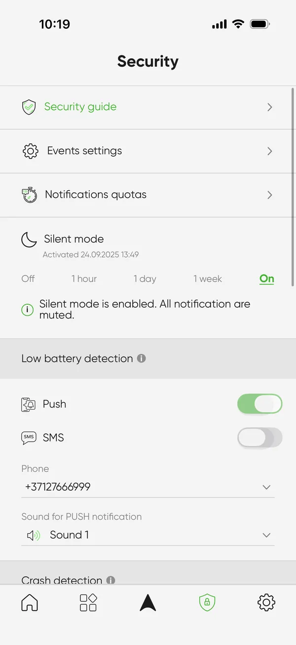 SIZZAPP Pro app screen