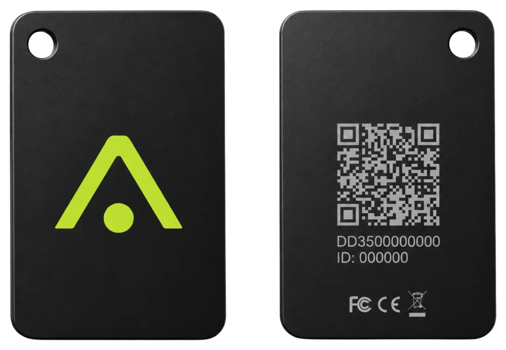 SIZZAPP Key Fob, front and back