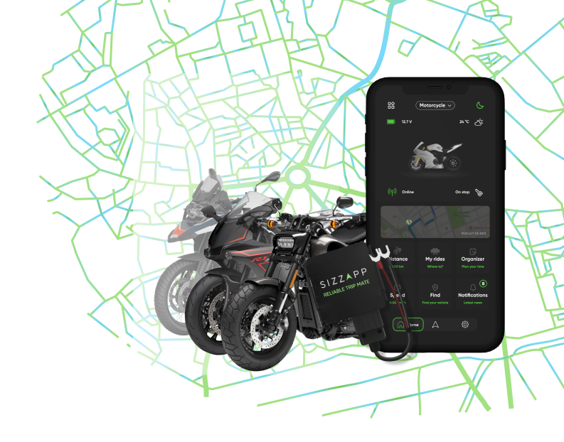 motorcycle tracker gps